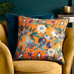 Wylder Wild Passion Creatures Cushion Cover in Orange