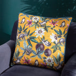 Wylder Wild Passion Creatures Cushion Cover in Yellow