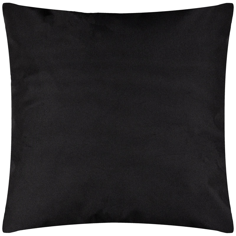 furn. Plain Outdoor Cushion Cover in Black