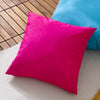 Plain Pink Cushions - Plain Outdoor Cushion Cover Pink furn.