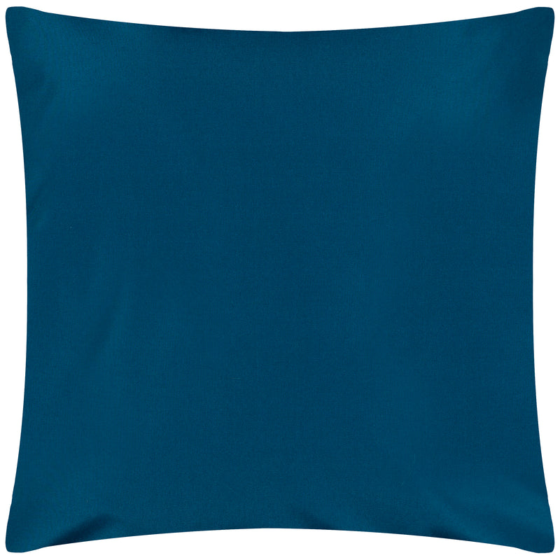 Plain Blue Cushions - Plain Outdoor Cushion Cover Royal furn.