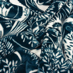 furn. Winter Woods Fleece Throw in Midnight