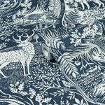 furn. Winter Woods Wallpaper in Blue