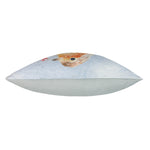 Animal Orange Cushions - Xmas Robin  Feather Filled Cushion Orange Evans Lichfield