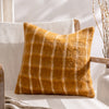 Yard Yarrow Check Cushion Cover in Ginger