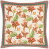 Floral Multi Cushions - Zala Floral Tropical Cushion Cover Multicolour Wylder