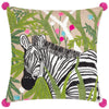 Wylder Zedra Embroidered Cushion Cover in Fern