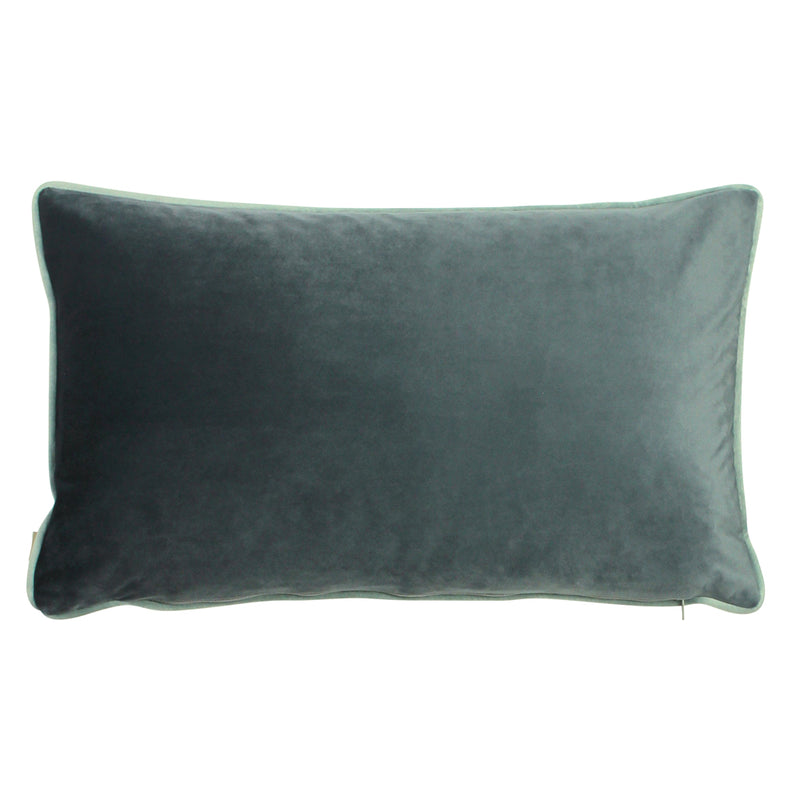 Evans Lichfield Zinara Tiger Rectangular Cushion Cover in Grey