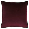 Evans Lichfield Zinara Twin Zebras Cushion Cover in Burgundy