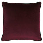 Evans Lichfield Zinara Twin Zebras Cushion Cover in Burgundy