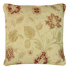 Floral Cream Cushions - Zurich Floral Jacquard Cushion Cover Champagne Paoletti