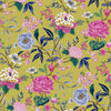 Image of the Azalea Bamboo Floral Fabric Sample | Default | furn.