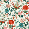 Image of the Azalea Cream Floral Fabric Sample | Default | furn.