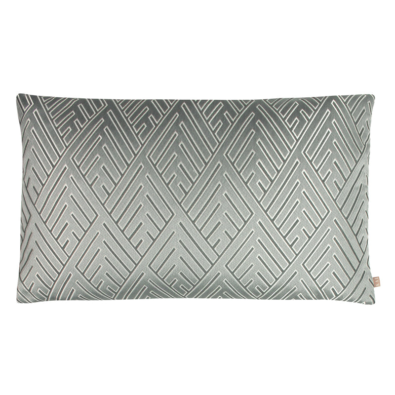 Demeter Geometric Rectangular Cushion Moonlight