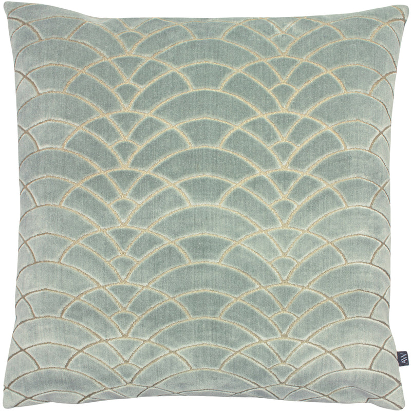 Dinari Graphic Cut Cushion Eucalyptus