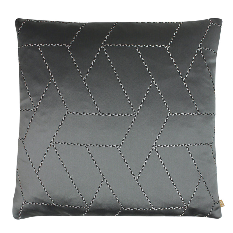 Hades Geometric Rectangular Cushion Moonlight