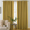 Moon Premium Thermal Blackout Eyelet Curtains Ochre