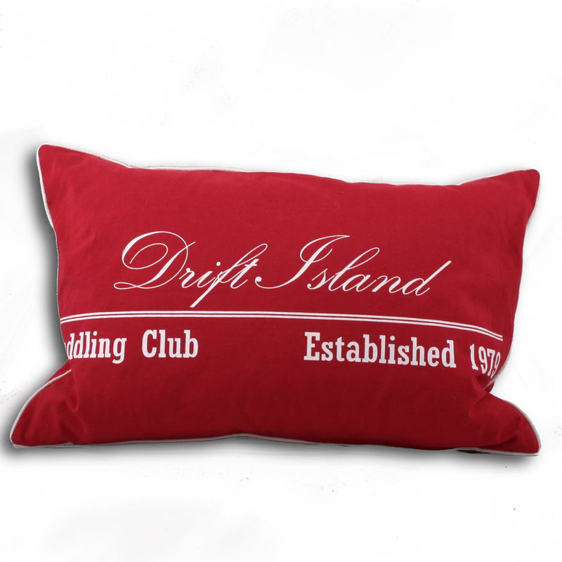 Drift Island Cushion Bordeaux