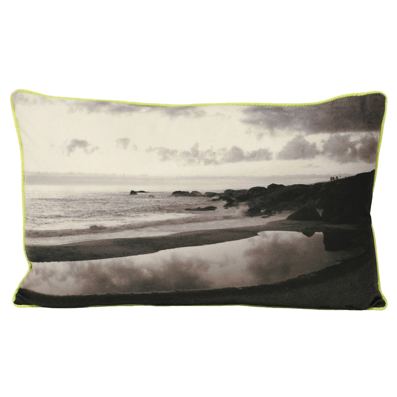 Neon Coast Cushion Lime