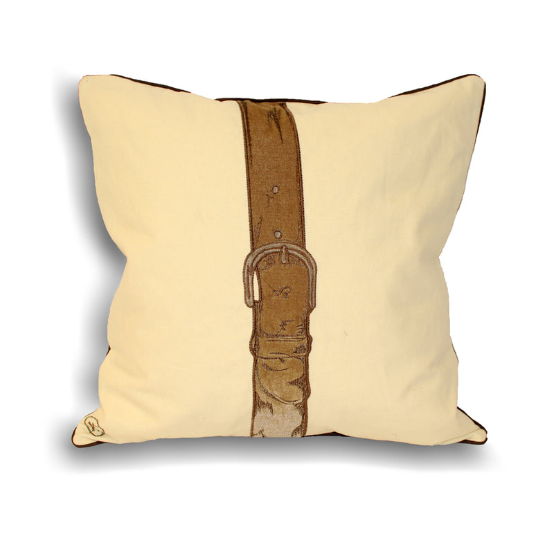 Polo Strap Cushion Cream