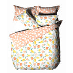 Pommie Citrus Fruit Duvet Cover Set White