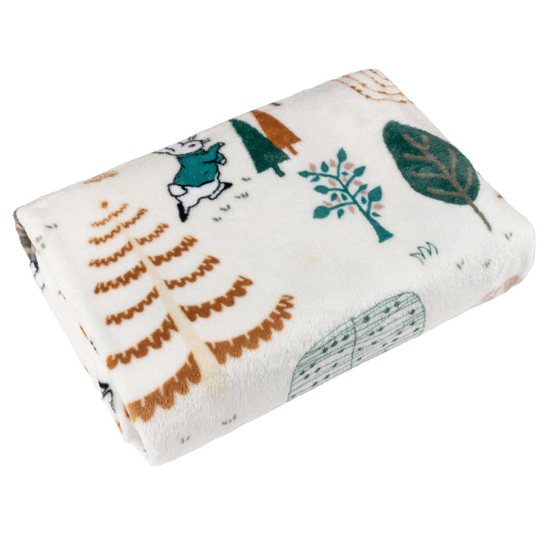 Scandi Woods Peter Rabbit™ Throw Multi