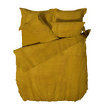 Sherpa Fleece Super Soft Duvet Cover Set Ochre