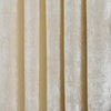 Verona Crushed Velvet Eyelet Curtains Ivory